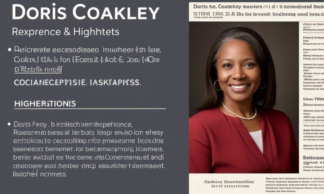 Doris Coakley Resume 2023
